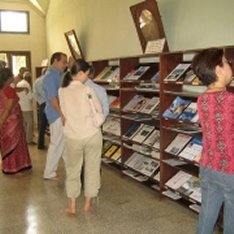 scene from adyar library