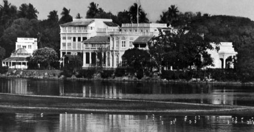 Early picture of Adyar from the river