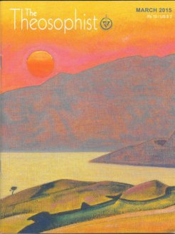 Cover of March 2015 Theosophist magazine