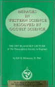 cover of booklet on Mirages in Western Science by Edi Bilimoria